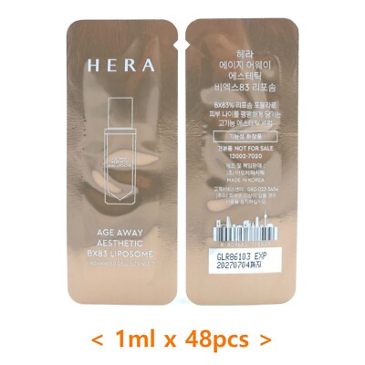 HERA Age Away Aesthetic BX83 Liposome 1ml x 48pcs Lifting Serum K-Beauty