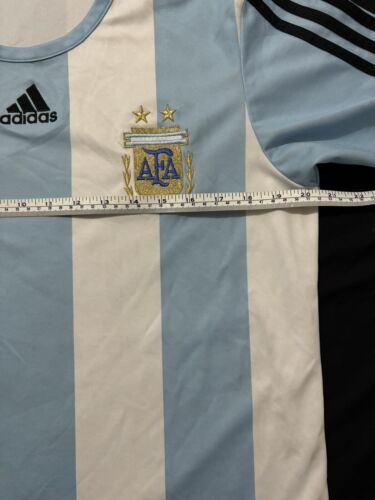 Camiseta Argentina local 2008/09 mediana oficial rara y vintage - Imagen 8 de 9