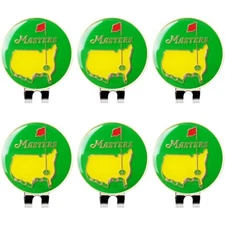 6pcs / lot New America Map golf ball marker & magnet cap clip 30mm