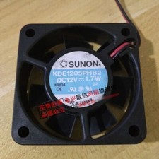 Sunon KD1205PHB2 5015 12V 1.7W 2-wire chassis inverter fan