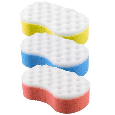 16 x Massageschwamm Duschschwamm Badeschwamm Peeling Schwamm Körperpeeling Handf