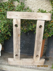 Alte Holzbalken Skulptur Rustikal Balken Fur Lampe Deko Bastler 73 X 55 Cm Ebay