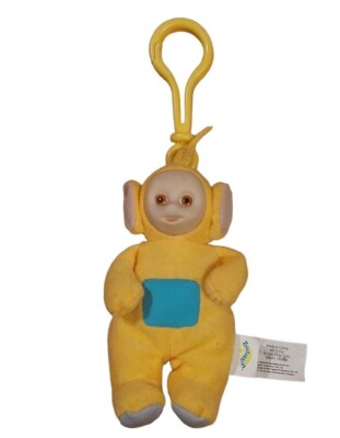 Burger King Kids Club Teletubbies 1999 Gelb Laa-Laa Schlüsselanhänger Plüsch