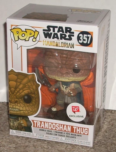 New Funko POP! Star Wars The Mandalorian 357 Trandoshan Thug Walgreens Exclusive