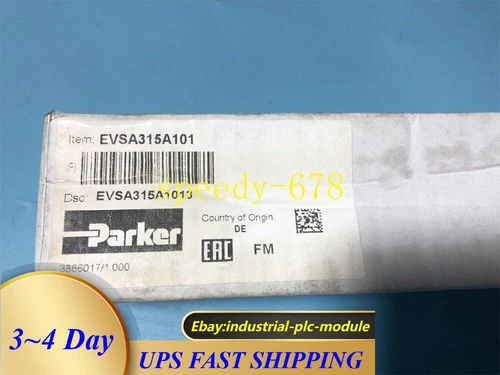 EVSA315A101 Relief Valve UPS Shipping