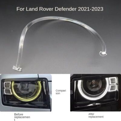 LH/RH Headlight DRL Signature Halo Acrylic for Land Rover Defender L663 20-23》