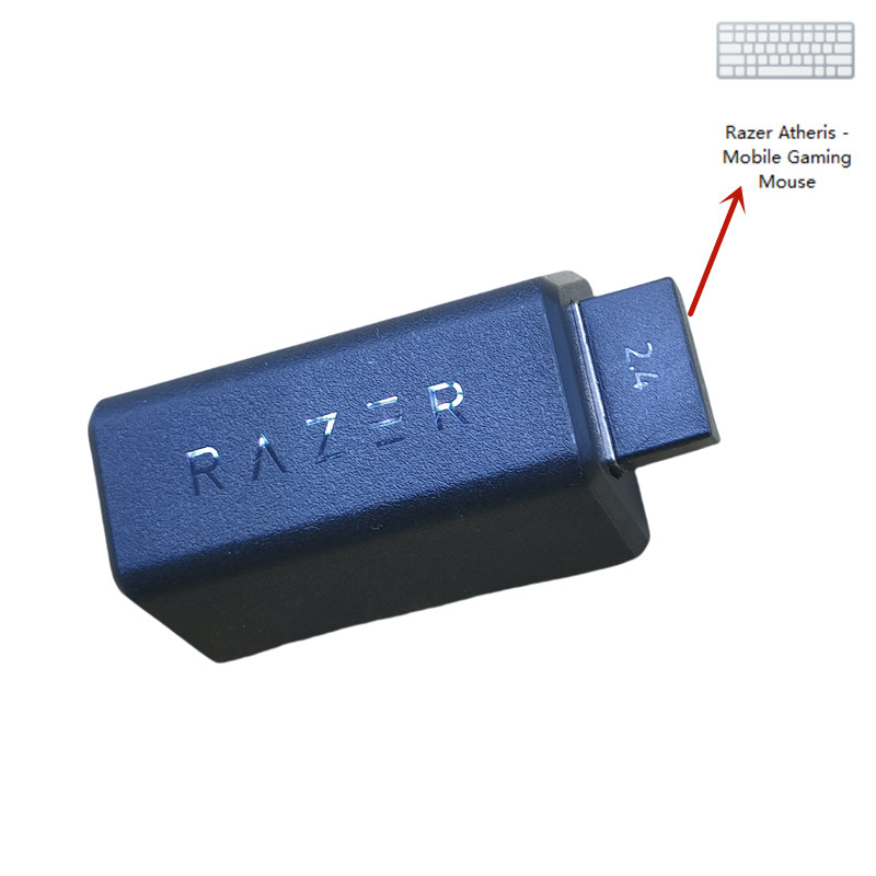 Wireless USB Receiver DGRFG5 with Adapter Extender for Razer Atheris Mouse-image