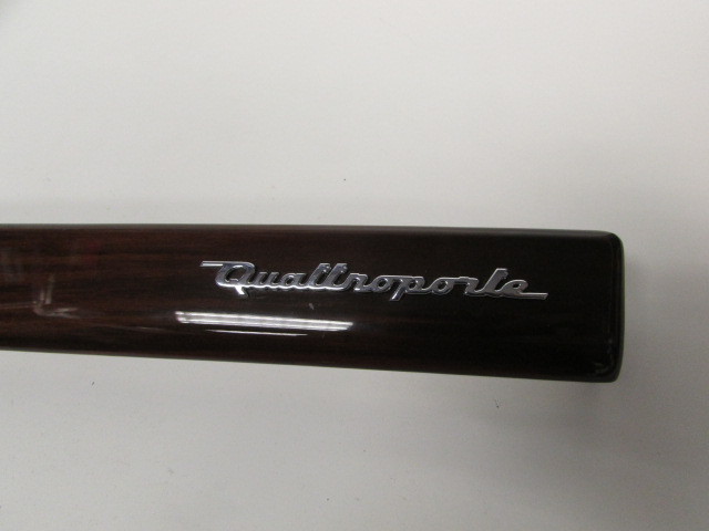 Maserati Quattroporte, RH, Right Dashboard Wooden Trim Panel, Used P/N 9813364..