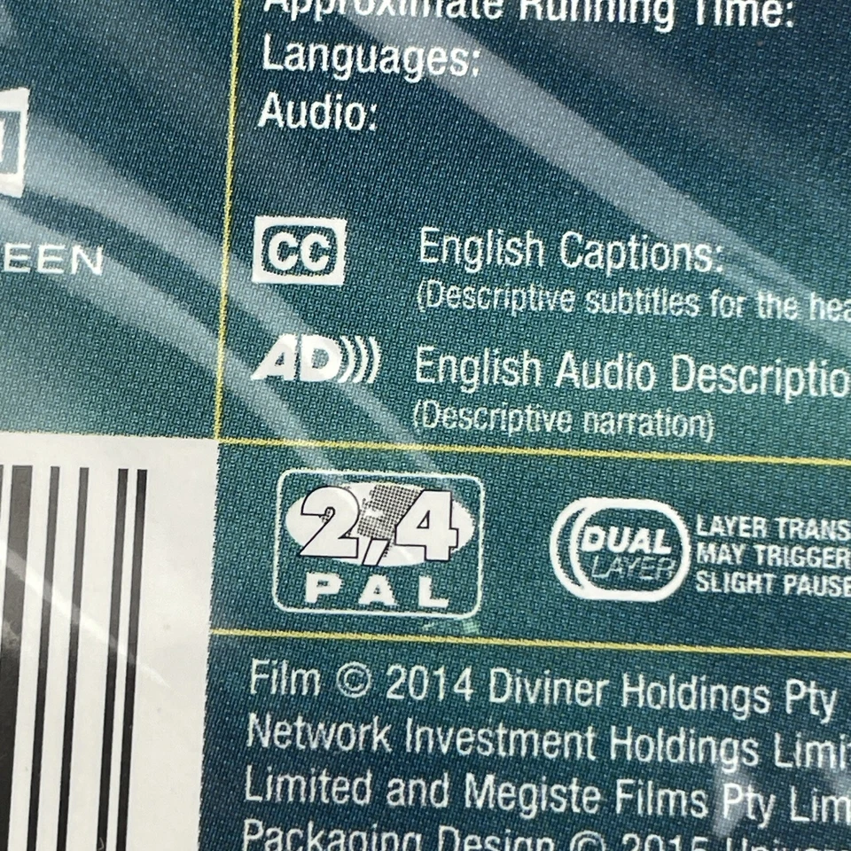 THE WATER DIVINER DVD Russell Crowe Region 2 & 4 Brand New & Sealed - Image 3 of 4