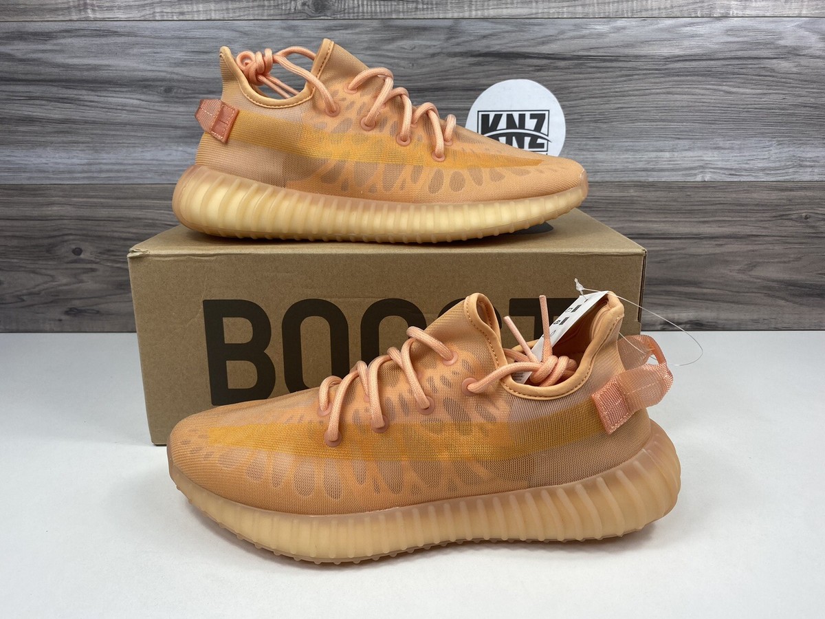 Men's Adidas YEEZY Boost 350 V2 Mono Clay Citrus Orange Men's Adidas YEEZY Boost 350 V2 Mono Clay Citrus Orange