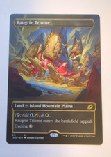 {1x} ~ Raugrin Triome ~ [Borderless] NM MTG EDH Rare Ikoria IKQ 311 *Startropic*
