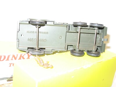 Dinky Toys Berliet Grue Militaire – Dernière Version – Rare – Métal – Non Gravée T