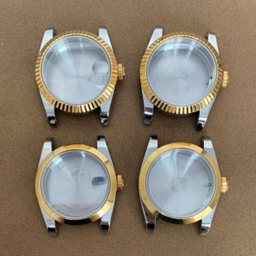 36mm Steel Watch Case Sapphire Mirror Case for NH35/NH36/4R Automatic Movement - Afbeelding 1 van 11