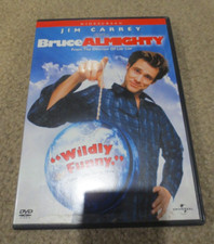 Bruce Almighty DVD 2003 Widescreen Region 1 Jim Carrey Jennifer Aniston
