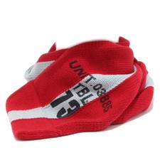 5288T sciarpa bimbo TIMBERLAND cotone rosso/azzurro scarf kid