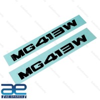 MG13W Aufkleber Set Mit 2 StüCk FüR Maruti Suzuki Gypsy King Gec