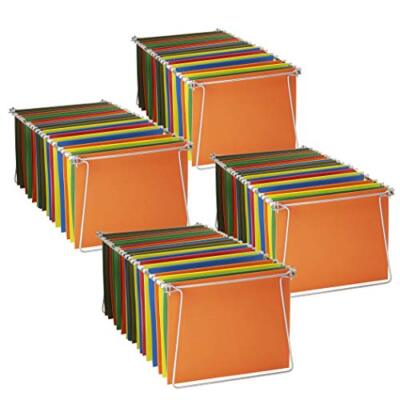 Officemate Hanging File Frame 24-27 Letter Size Steel 4 Sets 91965