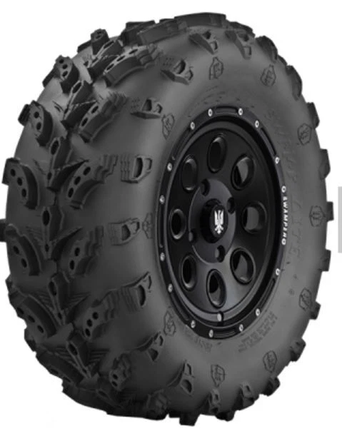 25x10x12 SET 3 SWAMP LITE TIRE 25 10 12 ATV 6PLY CAN-AM RENEGADE 500 / 800 07-13 Foto 2 de 3