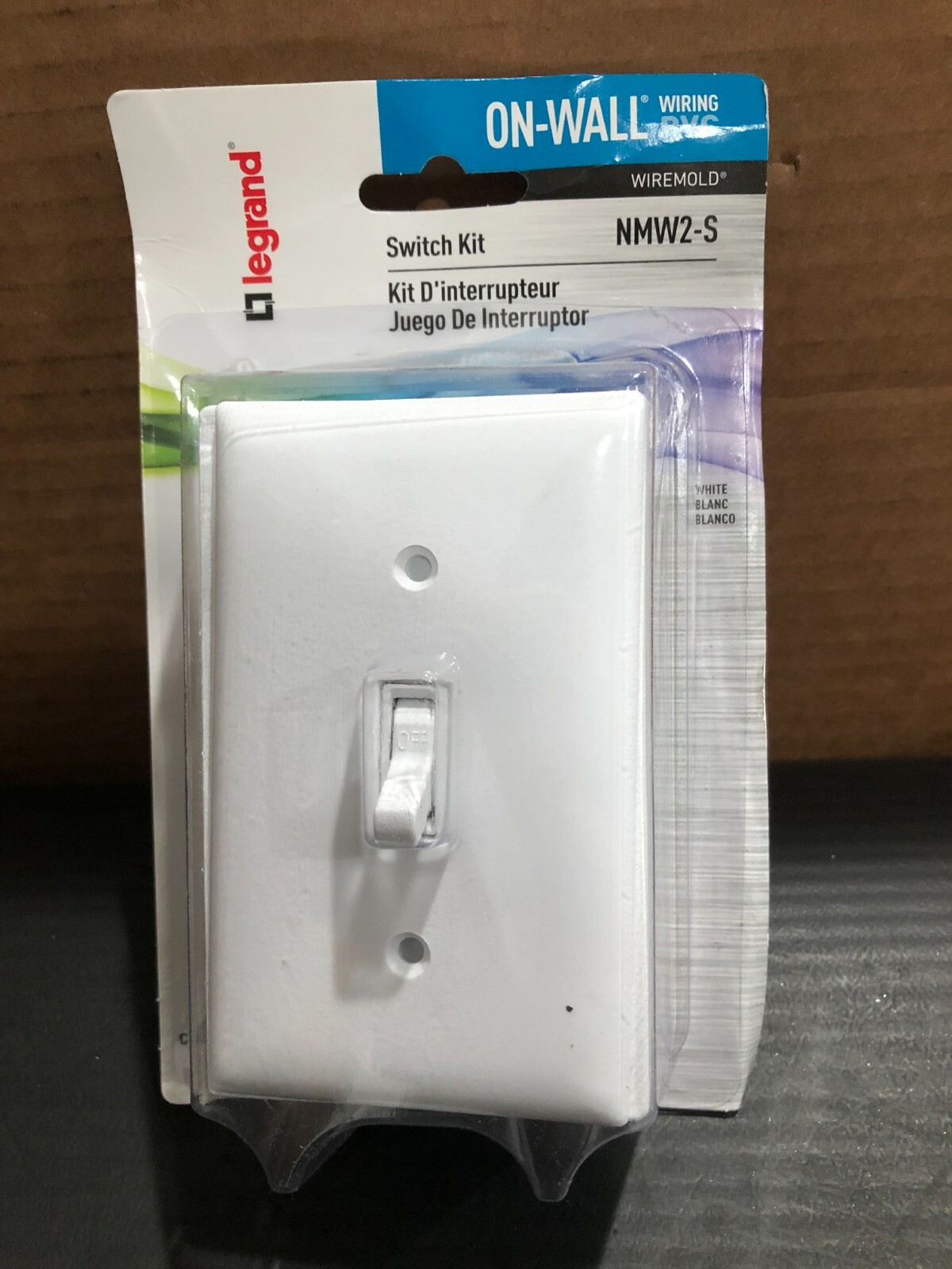 Legrand Wiremold OnWall PVC Switch Kit NMW2S White Paintable 2