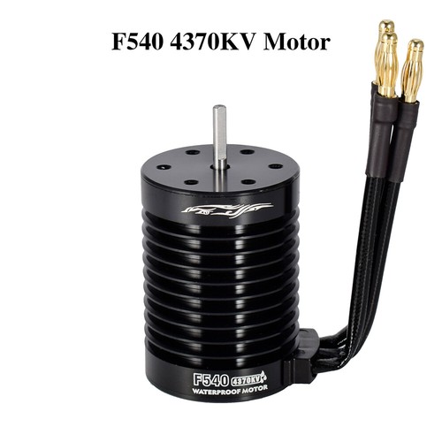Motor impermeable sin escobillas 9imod F540-V2 4370KV 3,175 mm + 60 A ESC para coche de radiocontrol 1/10 - Imagen 6 de 28