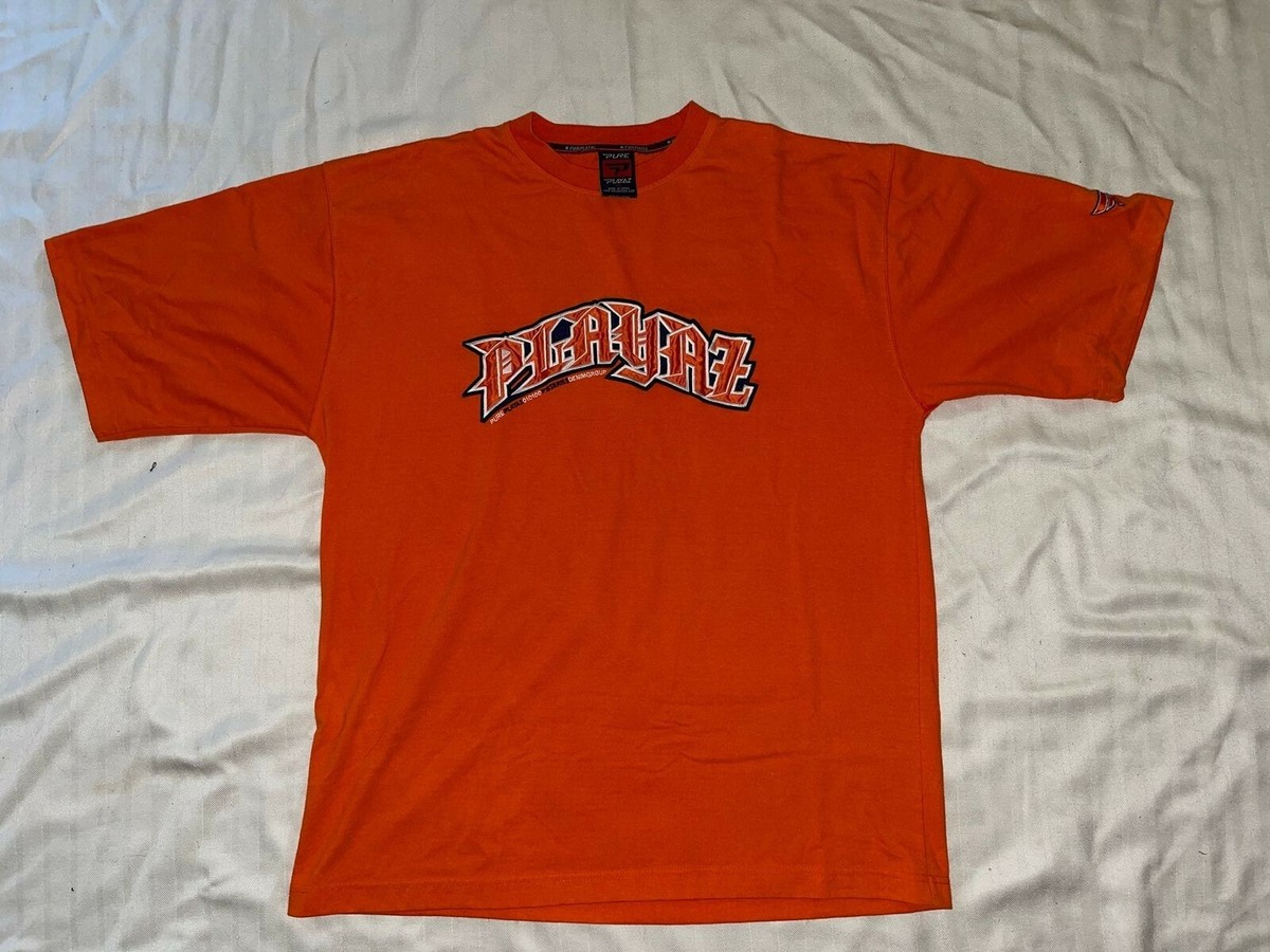 Rare vintage Pure Playaz 010100 t shirt tryna strive Hip hop