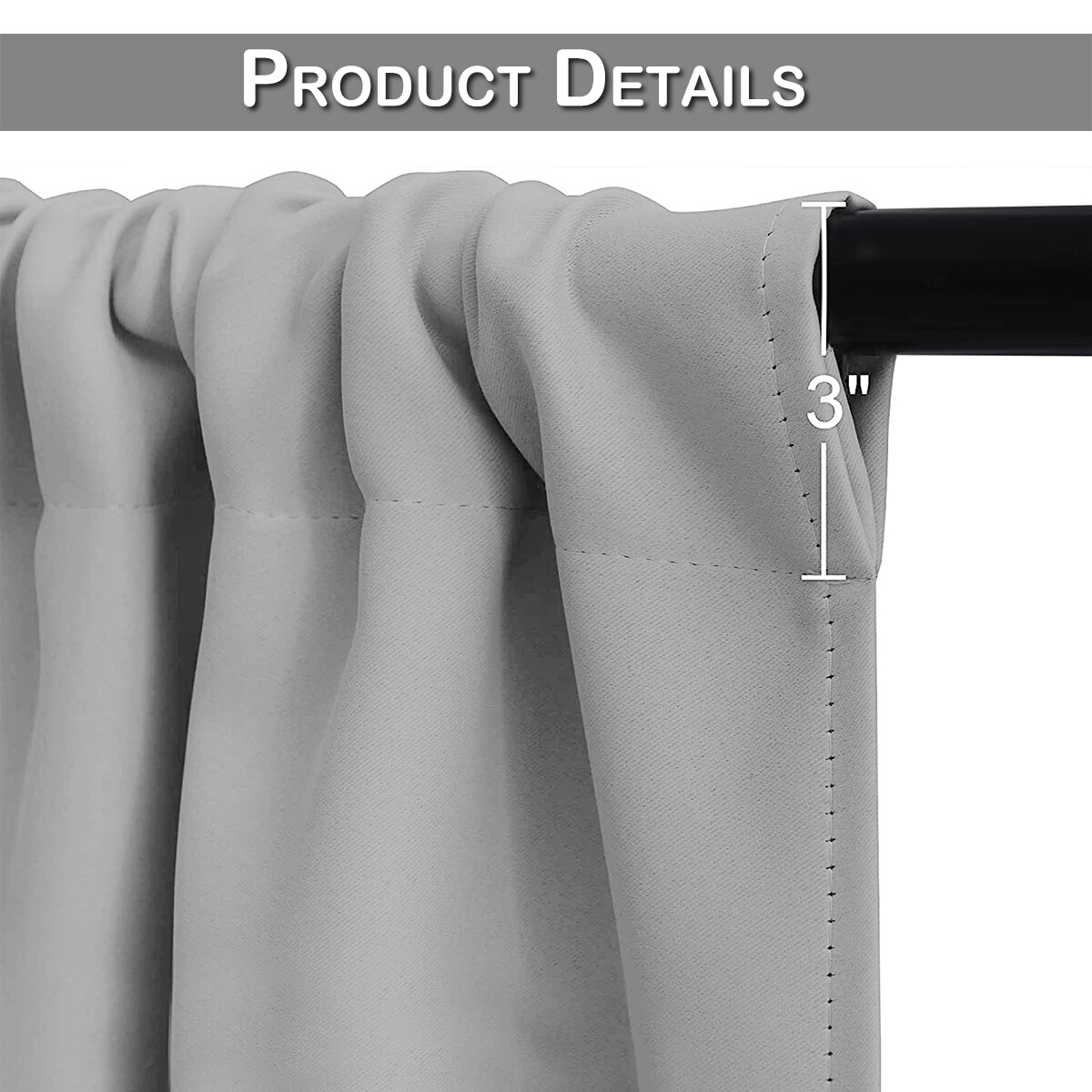 Blackout Curtains Short Half Small Tier Window Curtain Drapes Bedroom