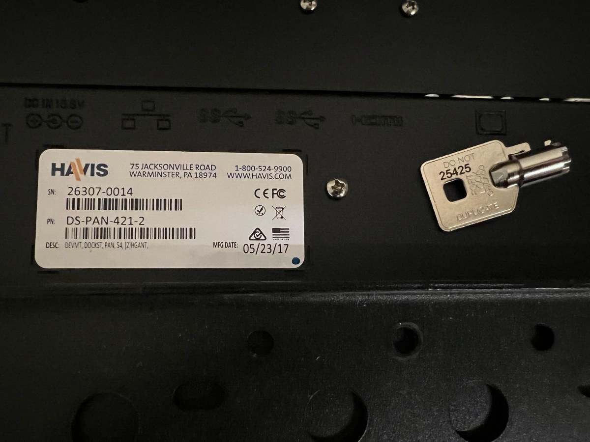 NEW Key Panasonic Toughbook CF19, 30, 31, 53 54 DS-DA-501 Dock