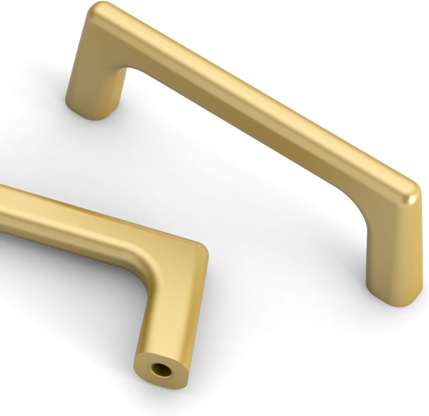 10 Pack 3 Inch(76Mm) Gold Cabinet Pulls Cabinet Handles Cupboard Handles Kitchen