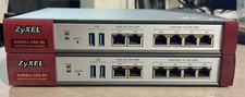LOT OF 2 ZYXEL ZYWALL USG 50 UNIFIED GIGABIT INTERNET SECURITY FIREWALL