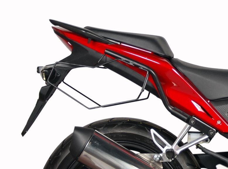 Fixations bagages Shad CB500F : support valises latérales moto Honda universel