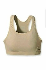  NEW Lot of 2 PATAGONIA Capilene Desert Tan Sports BRA Medium FREE SHIPPING 