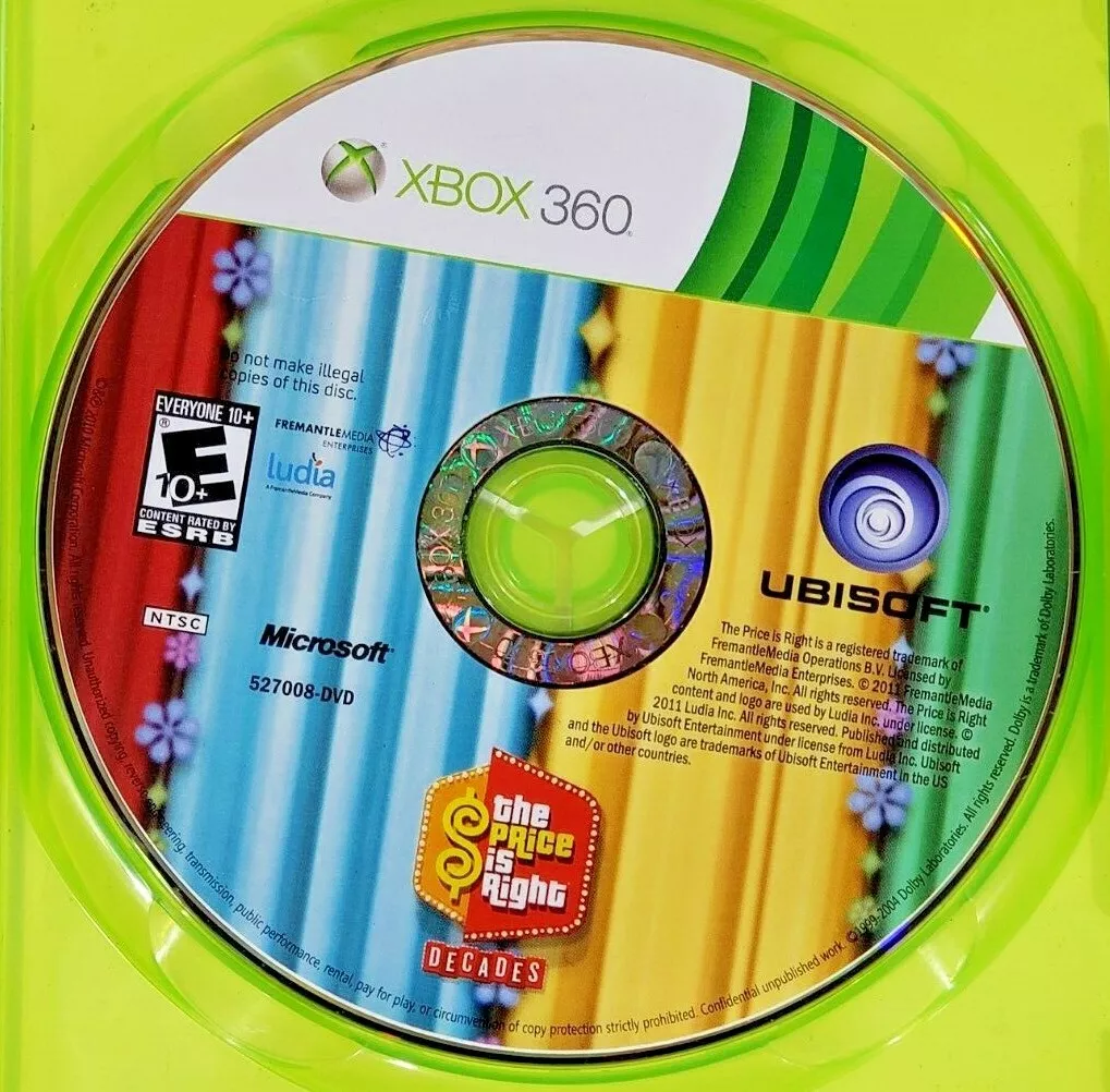 Price Is Right Decades - Xbox 360 : Ubisoft: Video Games