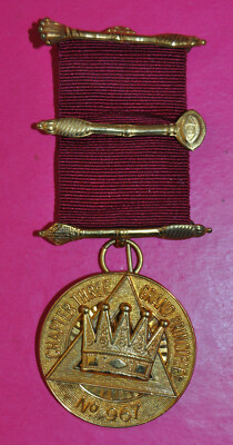 Three Grand Principles Royal Arch Chapter No 967 Freimaurer MEZ Juwel PZ