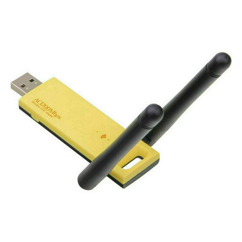 USB 3.0 1200Mbps Long Range AC1200 Dual Band 5GHz Wireless WiFi Adapter Antennas - Image 3 of 4