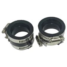 2X Carburetor Intake Manifold Boot For Honda Shadow VLX600 VT750DC VT600C VT750C