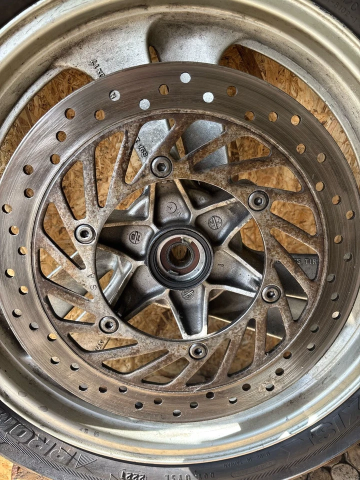 Honda NTV650 Revere RC33 88-97 Vorderrad Bremsscheibe Wheel Felge 1 - Bild 2 von 4