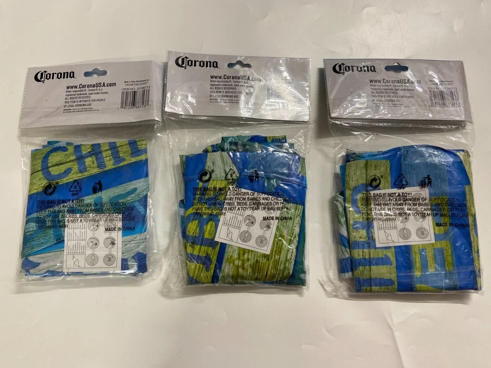 *Nuevo Lote de 3* Corona Beach Life 36" Tubo de Natación Inflable Piscina de Agua Tubo Flotador Foto 3 de 3