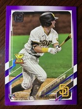 2021 Topps Series 2 Jake Cronenworth Purple Border Parallel Meijer RC Padres 371