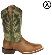 DURANGO® LADY REBEL PRO™ WOMEN'S VENTILATED OLIVE WESTERN BOOTS DRD0378 - SALE