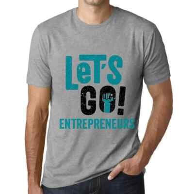 ULTRABASIC Herren T-Shirt Gehen wir los Unternehmer Let's Go Unternehmer