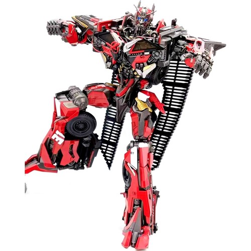 US SHIP_Enlarged Version! OV-01 Sentinel Prime Diecast Figure/LED Eyes/Gift🎁 - Picture 12 of 12
