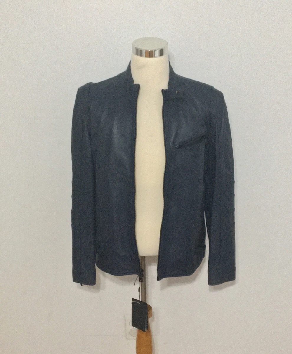 Andrew marc weston leather hotsell moto jacket