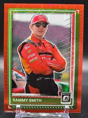 2025 Panini Donruss Racing Sammy Smith #41 Optic Red Velocity /199