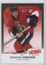 2009-10 Upper Deck Victory Black Jonathan Cheechoo #284 7p4