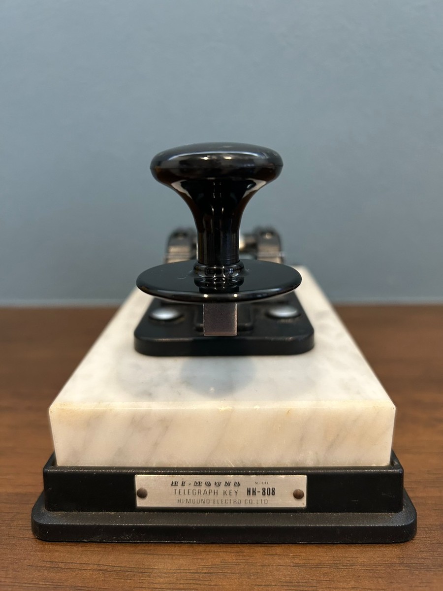 Hi-Mound Hk-808 Marble Morse Code Telegraph Key for sale online | eBay