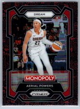 2024 Panini Prizm Monopoly WNBA Aerial Powers Red Classic Icons Prizms #48