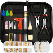 MONVICT Jewelry Making Supplies Kit - 24  845 Pcs Jewelry Making Tools
