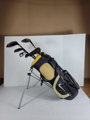 Nike SQ Machspeed Youth JR Kids Junior Golf Club Set Stand Bag RH