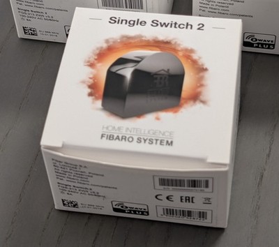 NEUwertig | Fibaro Single Switch 2 FGS-213 v3.2 | Z-Wave Plus | OVP, unbenutzt