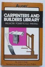 Carpenters and Builders Library; Millwork, Painting by John Ball (1982, HC Book)